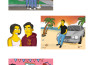 draw your portrait in simpson yellow style